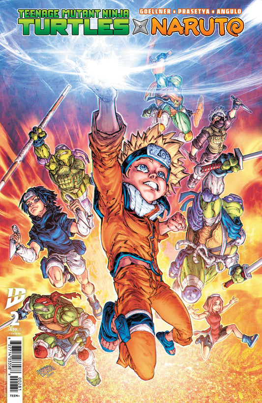Teenage Mutant Ninja Turtles X Naruto #2 1:100 Variant (Williams II) (NM)