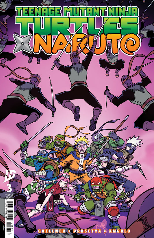 Teenage Mutant Ninja Turtles X Naruto #3 1:25 Variant (Smith) (NM)