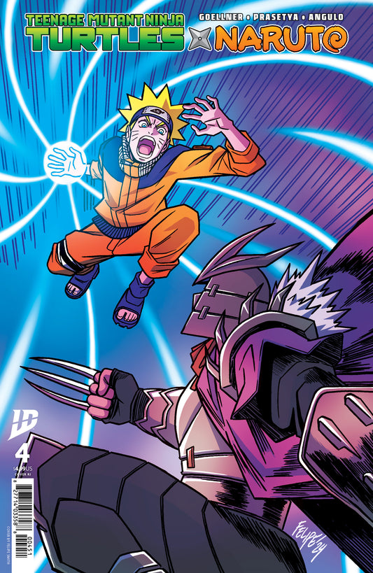 Teenage Mutant Ninja Turtles X Naruto #4 1:25 Variant (Smith) (NM)