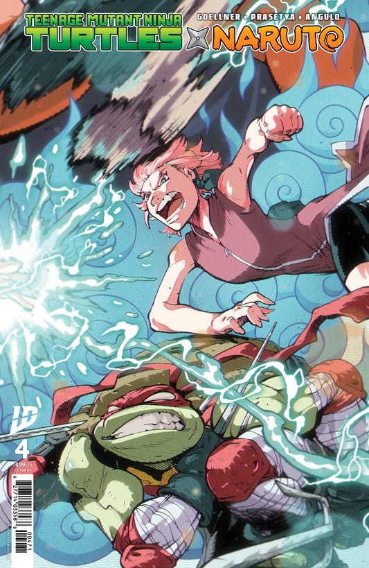 Teenage Mutant Ninja Turtles X Naruto #4 1:75 Variant (Ortiz) (NM)