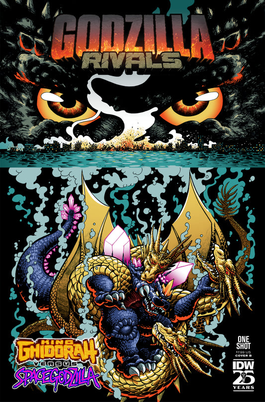 Godzilla Rivals: King Ghidorah vs. Space Godzilla Variant B (J. Gonzo) (NM)