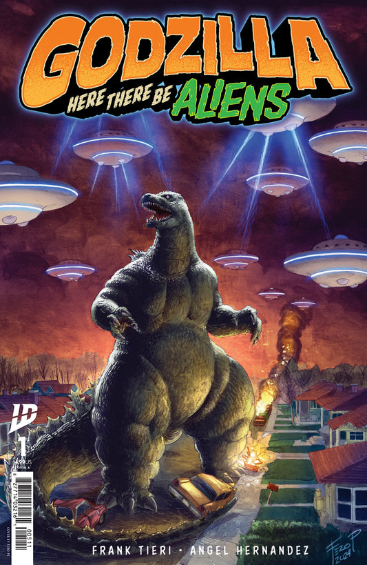 Godzilla: Here There Be Aliens #1 Cover A (Pe) (NM)