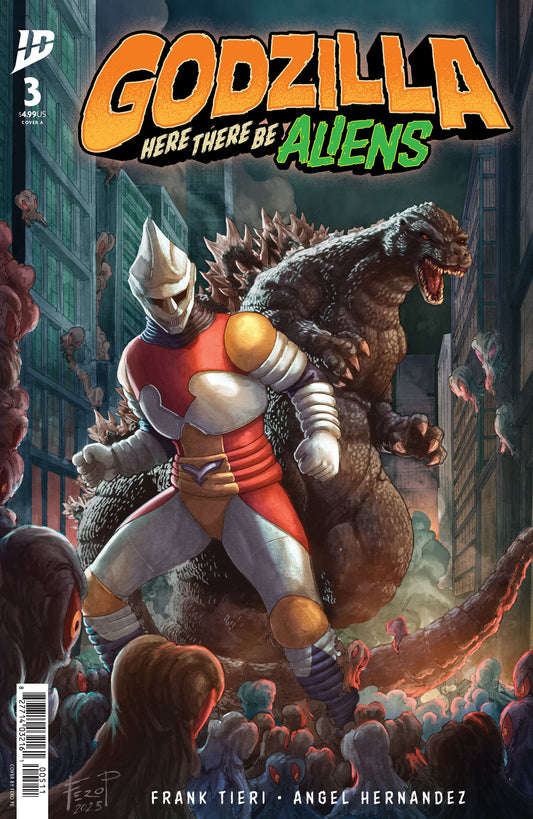 Godzilla: Here There Be Aliens #3 Cover A (Pe) (NM)