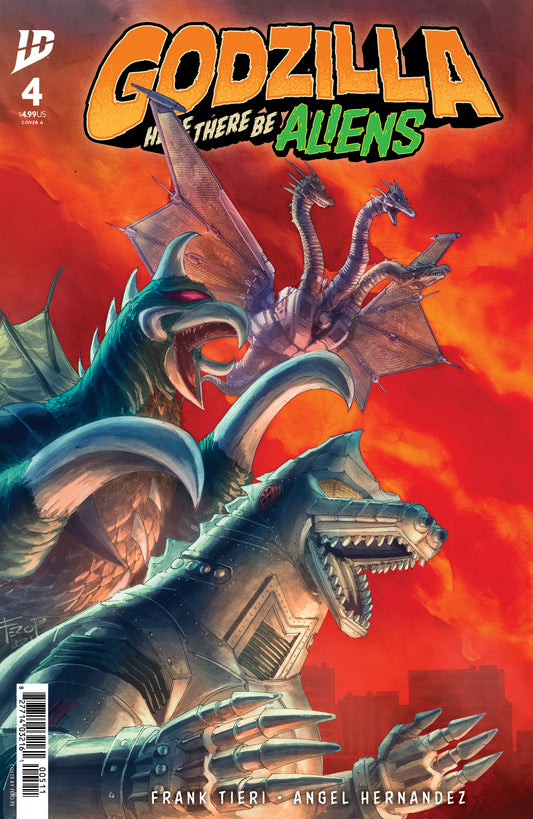 Godzilla: Here There Be Aliens #4 Cover A (Pe) (NM)