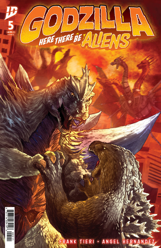 Godzilla: Here There Be Aliens #5 Cover A (Pe) (NM)