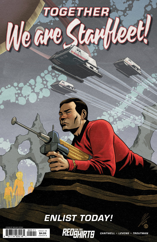 Star Trek: Red Shirts #2 Variant B (Levens Federation Recruitment) (NM)