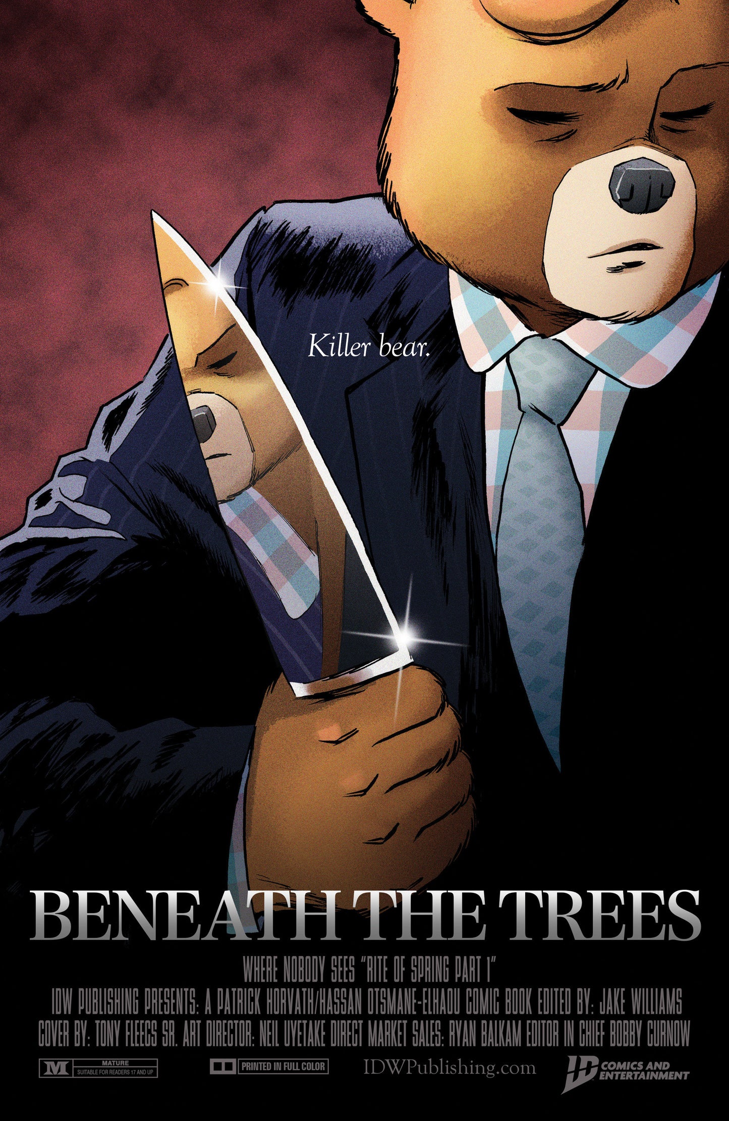 Beneath The Trees Where Nobody Sees: Rite Of Spring #1 Variant B (Fleecs Movie Homage Cover) (NM)