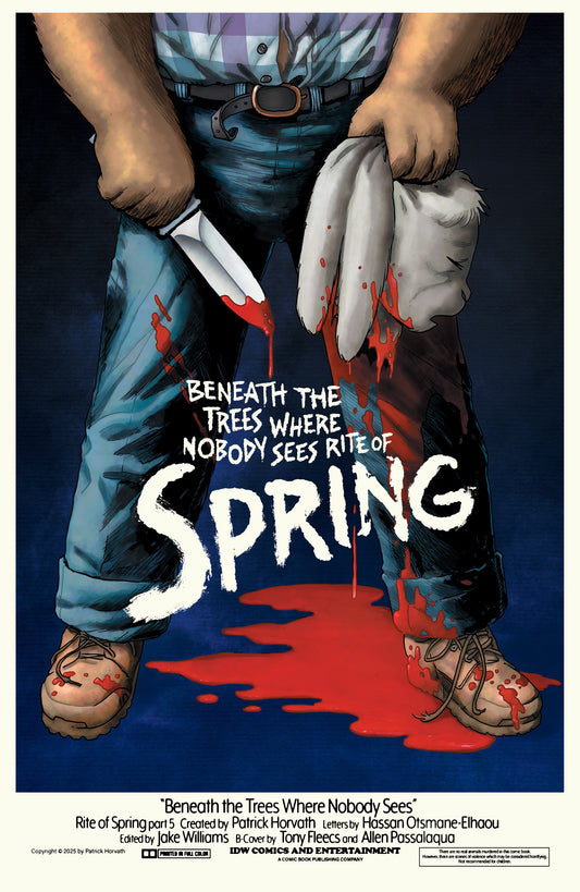 Beneath The Trees Where Nobody Sees: Rite Of Spring #5 Variant B (Fleecs Movie Homage Cover) (NM)
