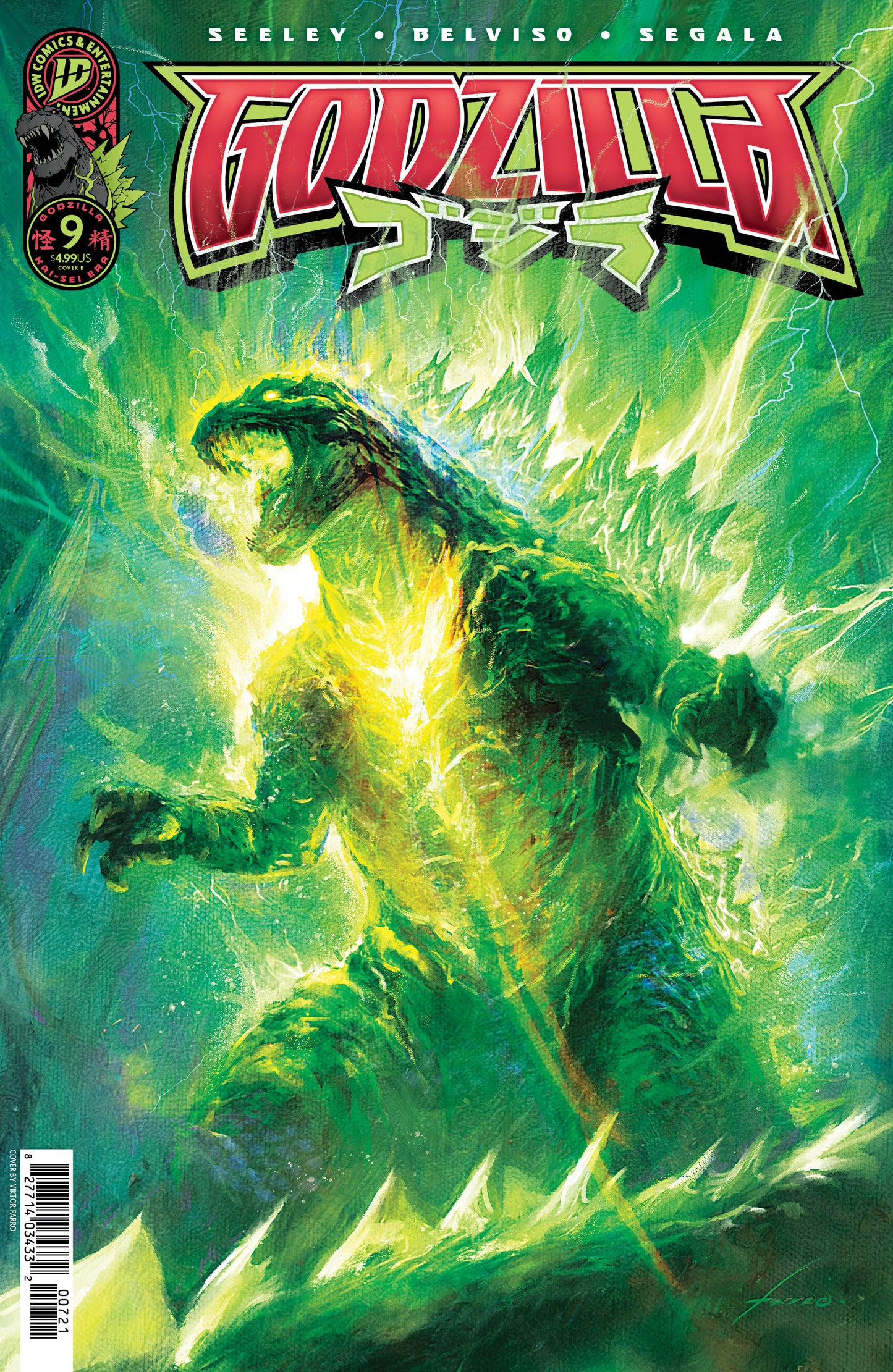 Godzilla [Kai Sei Era] #9 Variant B (Farro) (NM)