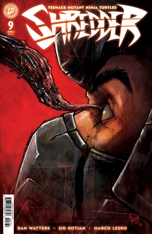 Teenage Mutant Ninja Turtles: Shredder #9 Variant C (Damien Worm) (NM)