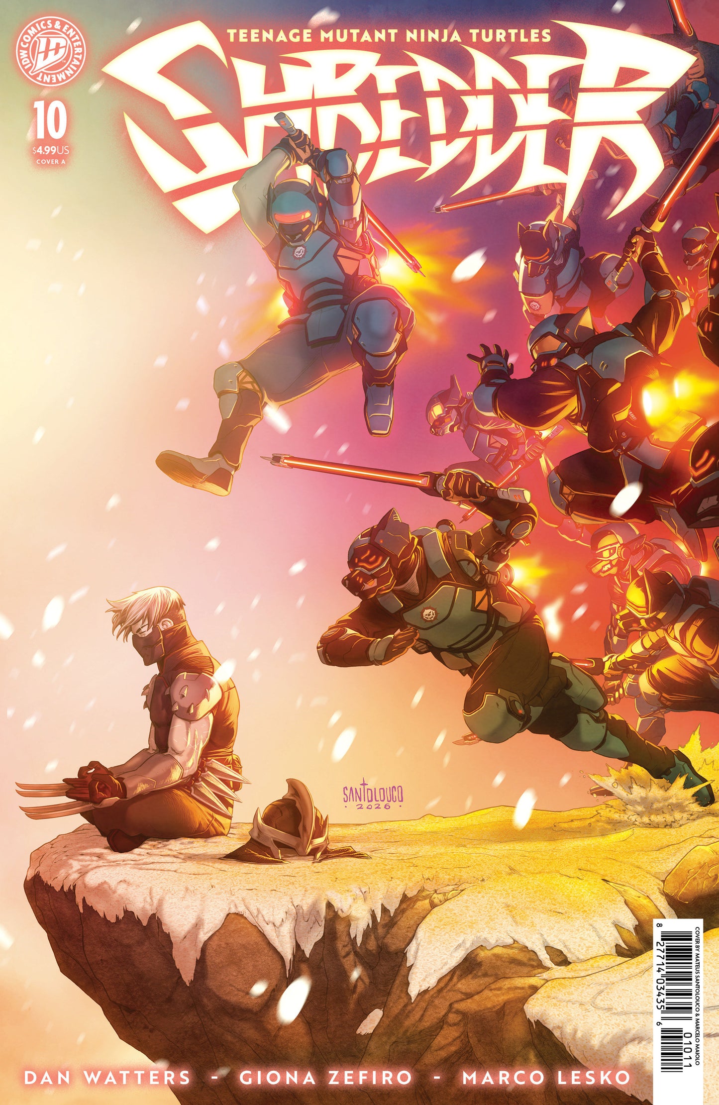 Teenage Mutant Ninja Turtles: Shredder #10 Cover A (Santolouco) (NM)