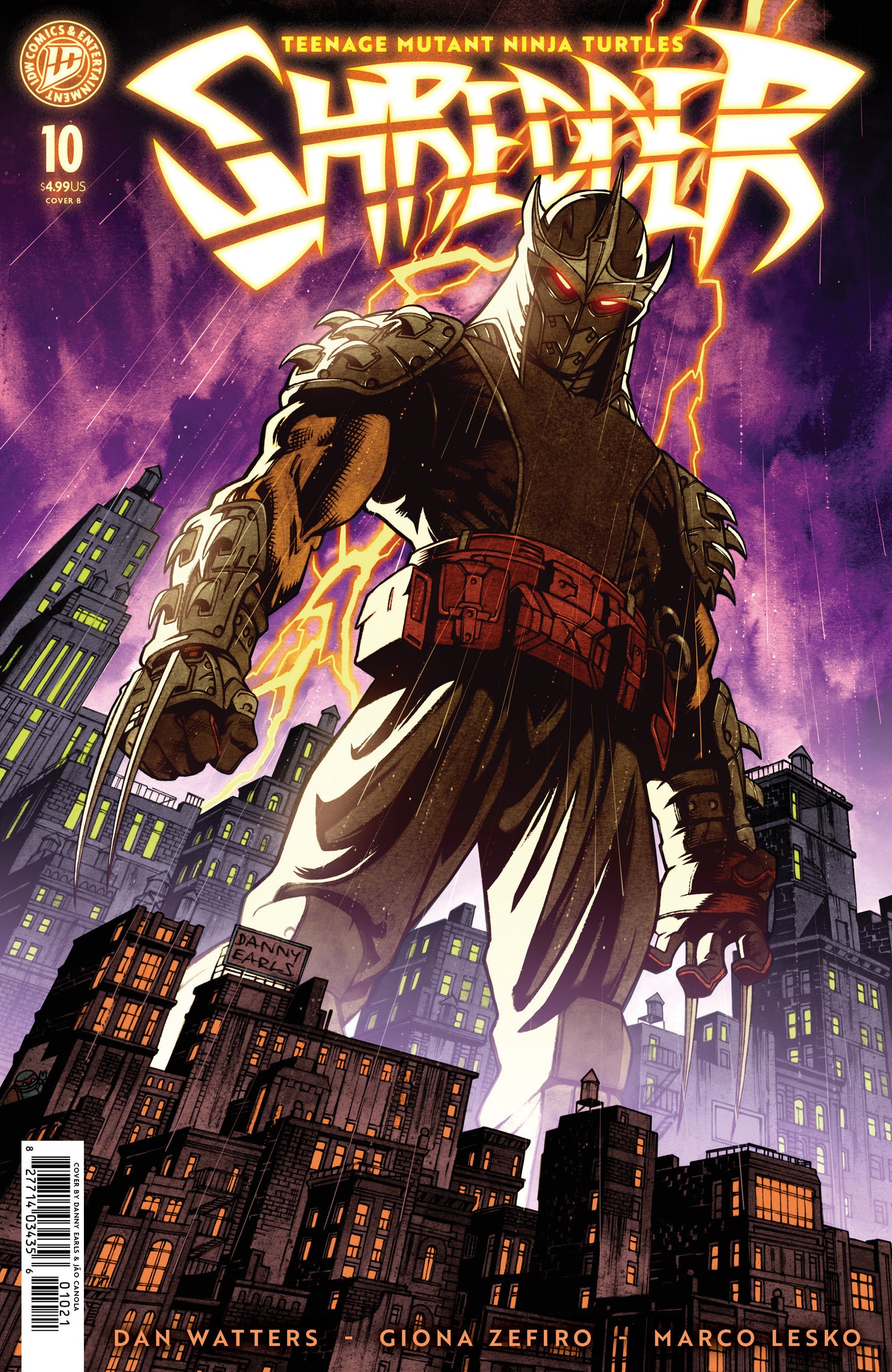 Teenage Mutant Ninja Turtles: Shredder #10 Variant B (Earls) (NM)