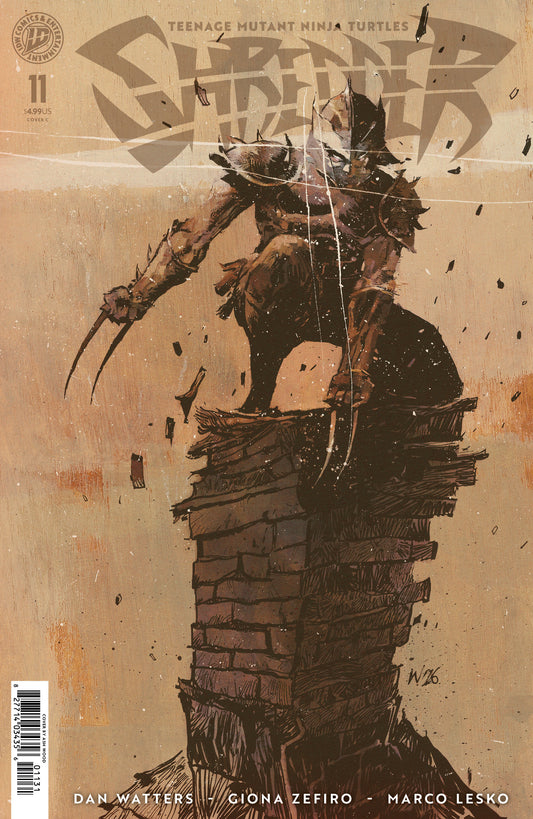 Teenage Mutant Ninja Turtles: Shredder #11 Variant C (Wood) (NM)