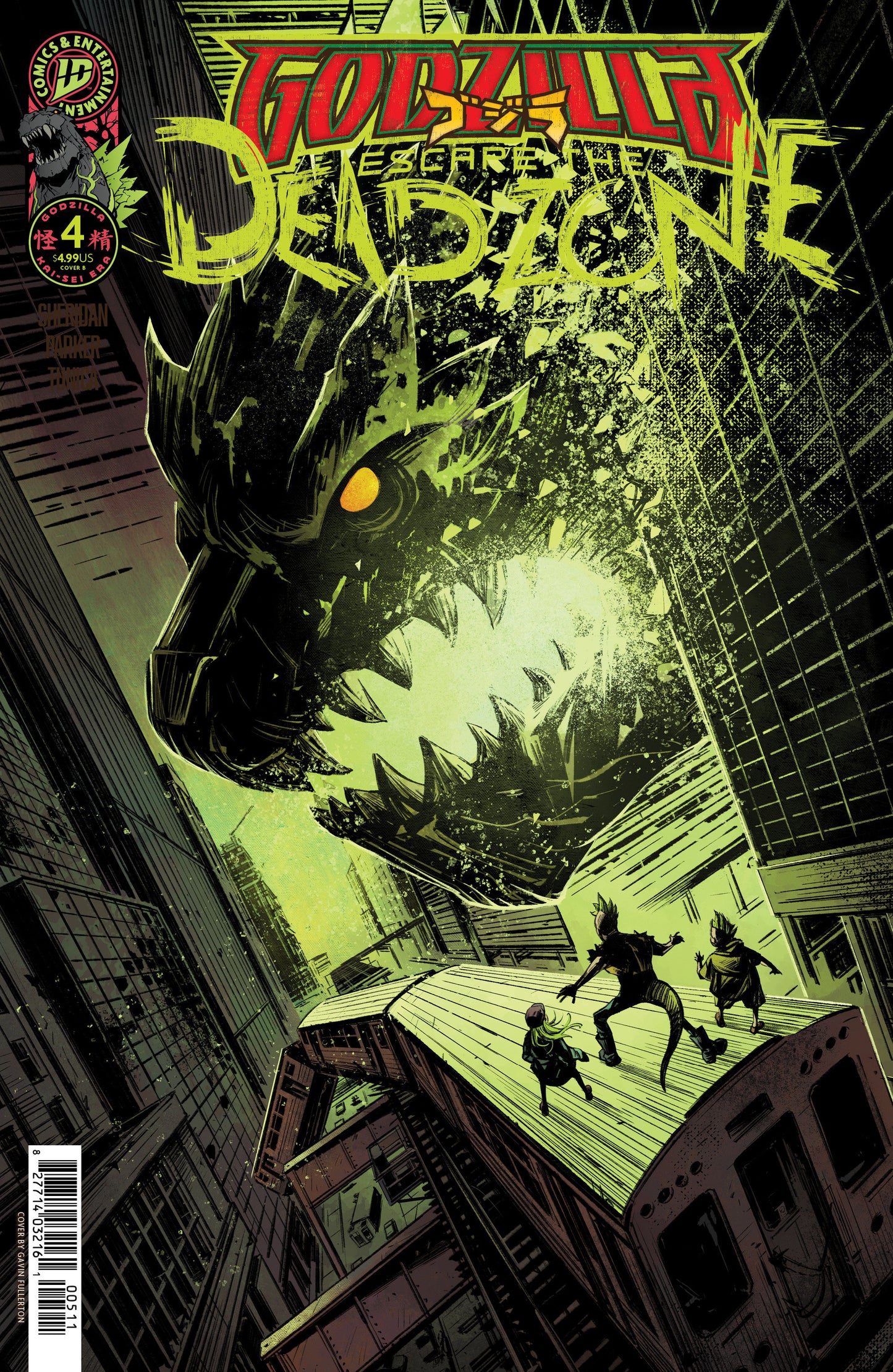 Godzilla: Escape The Deadzone [Kai Sei Era] #4 Variant B (Fullerton) (NM)