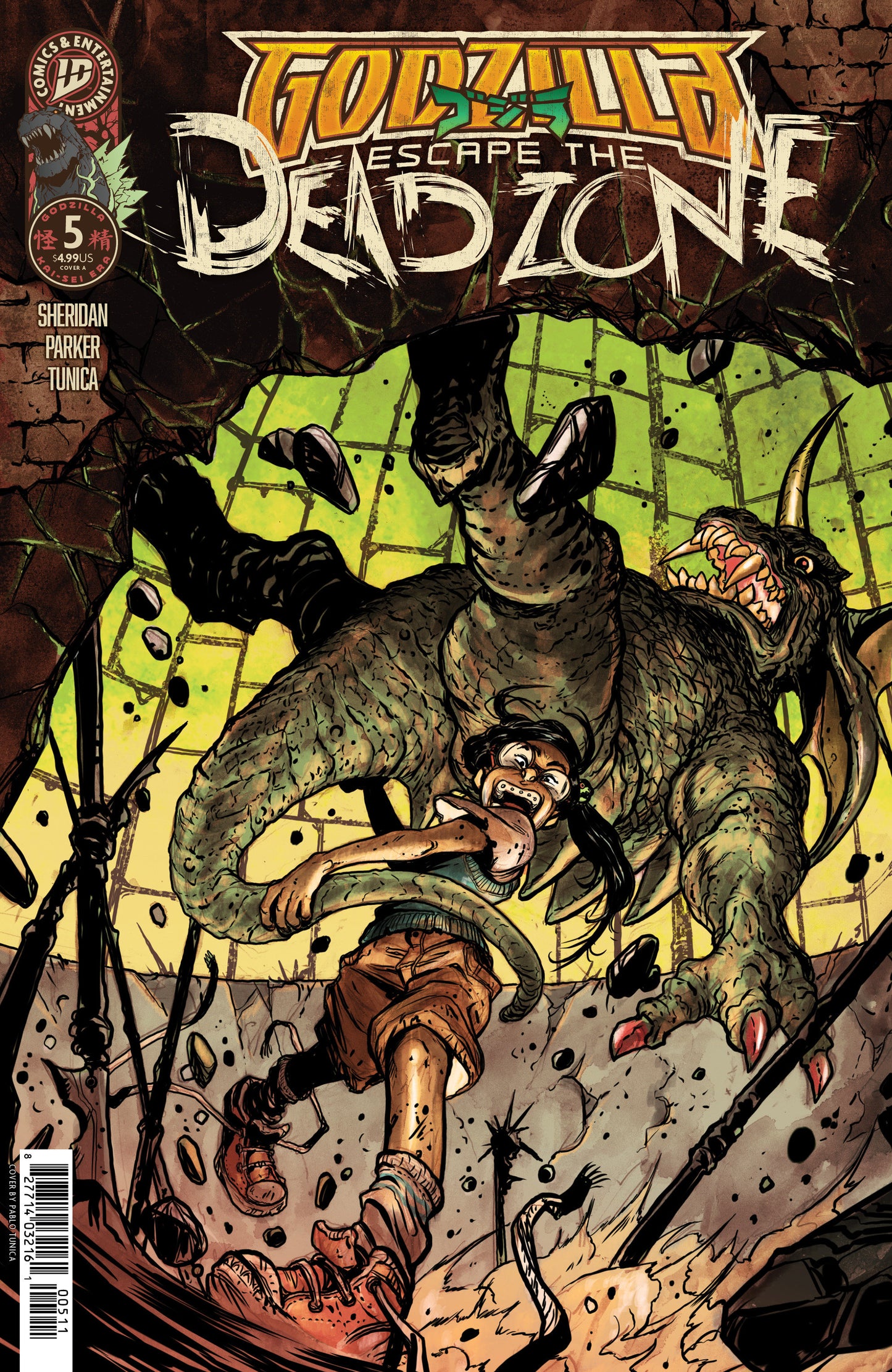 Godzilla: Escape The Deadzone [Kai Sei Era] #5 Cover A (Tunica) (NM)