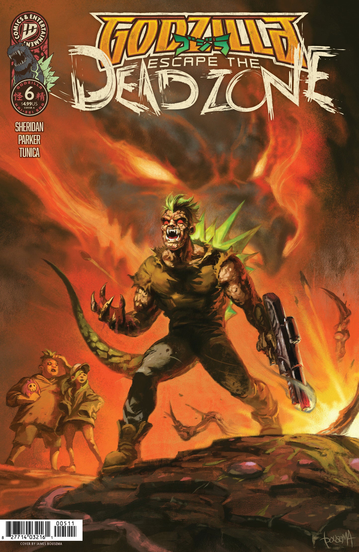 Godzilla: Escape The Deadzone [Kai Sei Era] #6 Variant B (Bousema) (NM)