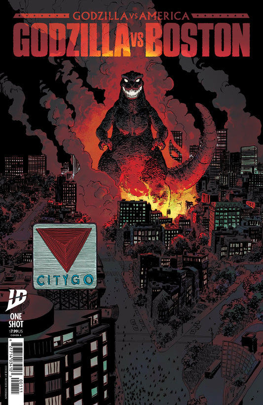 Godzilla vs. America: Boston Cover A (Sherman) (NM)