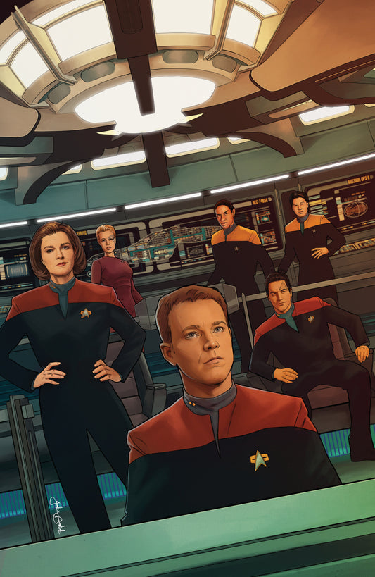 Star Trek: Voyager  Homecoming #4 1:10 Variant (Bartok Full Art) (NM)