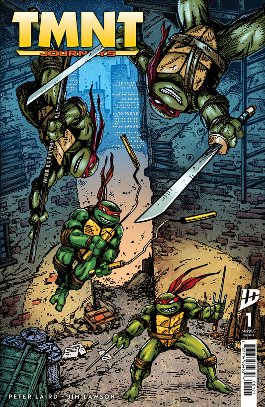 Teenage Mutant Ninja Turtles: Journeys #1 Variant B (Eastman) (NM)