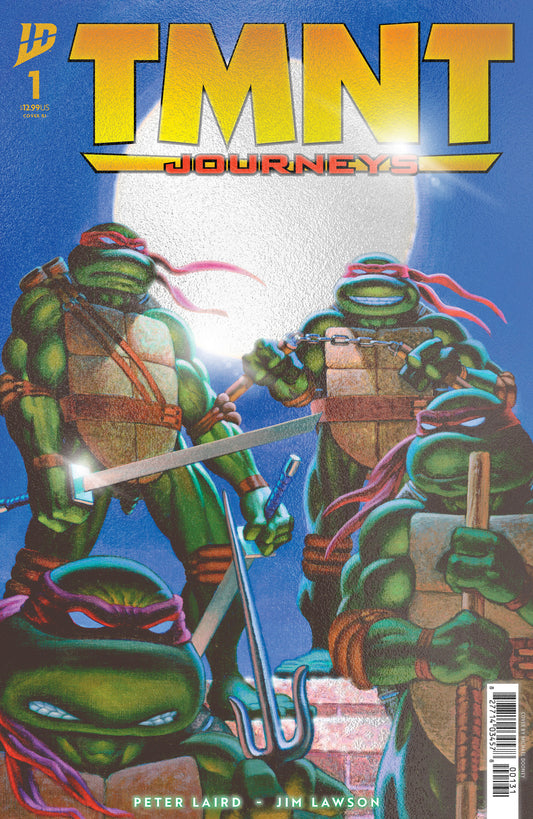 Teenage Mutant Ninja Turtles: Journeys #1 Variant Ri 1:10 Foil (Laird & Dooney) (NM)