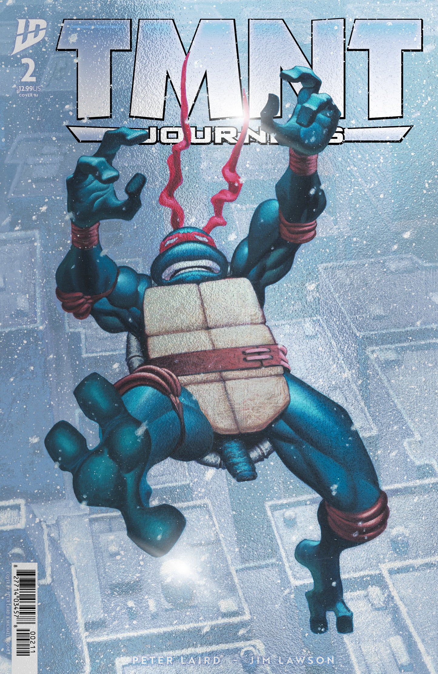 Teenage Mutant Ninja Turtles: Journeys #2 1:10 Variant Foil (Laird & Dooney) (NM)