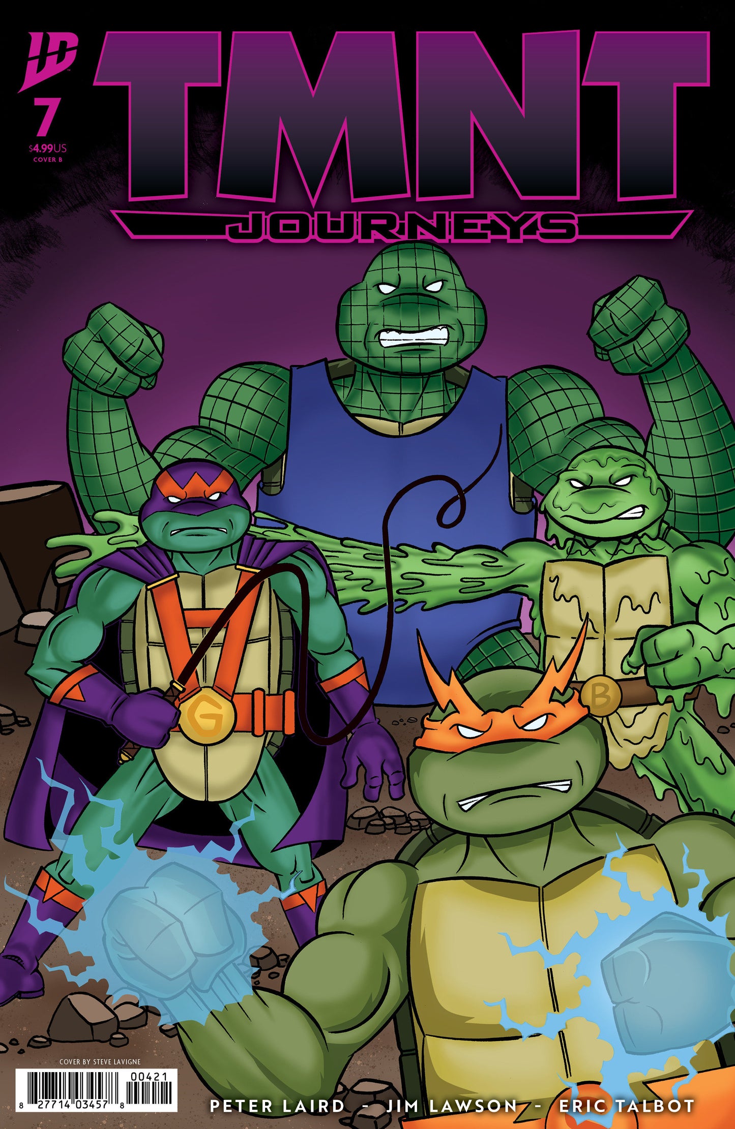 Teenage Mutant Ninja Turtles: Journeys #7 Variant B (Lavigne) (NM)