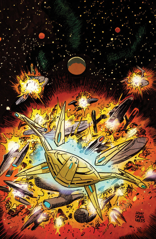 Star Trek: The Last Starship #1 Variant Ri 1:15 Variant (Francavilla Full Art) (NM)