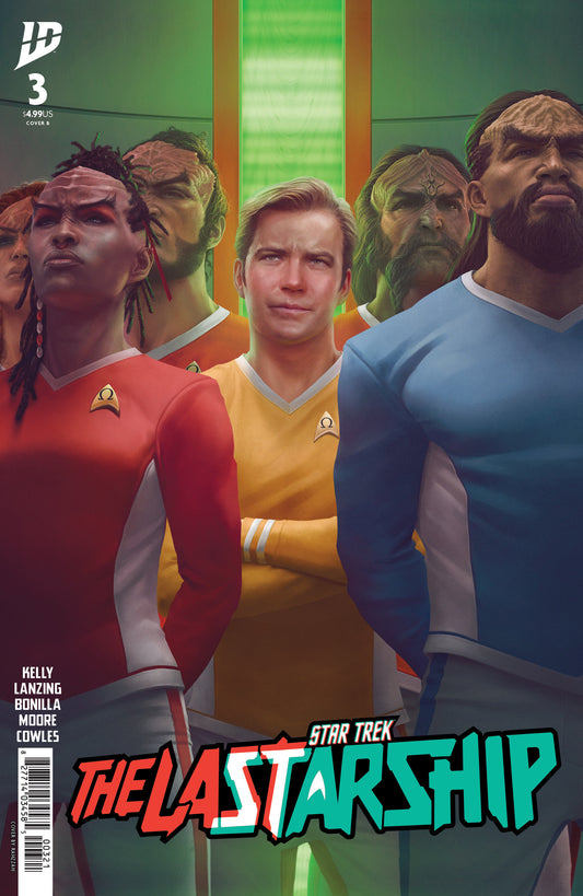 Star Trek: The Last Starship #3 Variant B (Rahzzah) (NM)