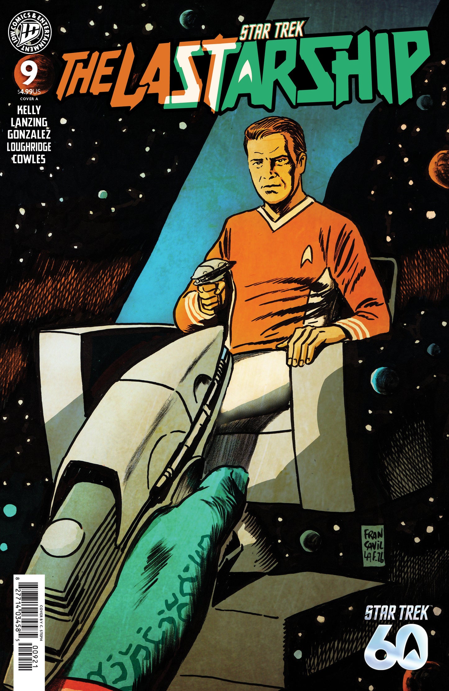 Star Trek: The Last Starship #9 Cover A (Francavilla) (NM)