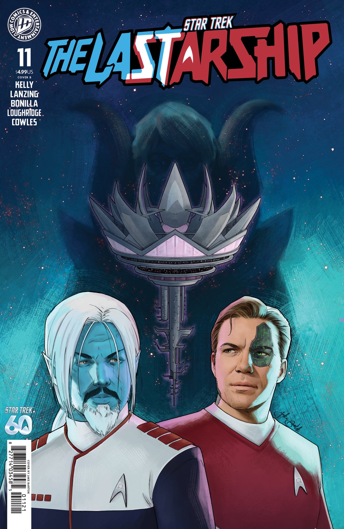 Star Trek: The Last Starship #11 Variant B (Bartok) (NM)