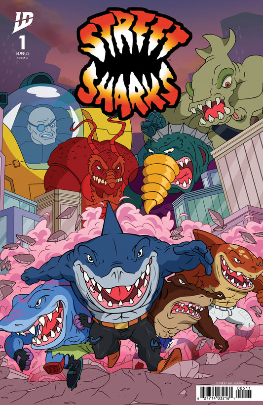 Street Sharks #1 Cover A (Murphy) (NM)
