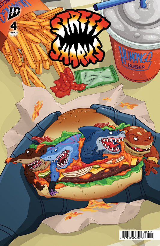 Street Sharks #4 Cover A (Murphy) (NM)