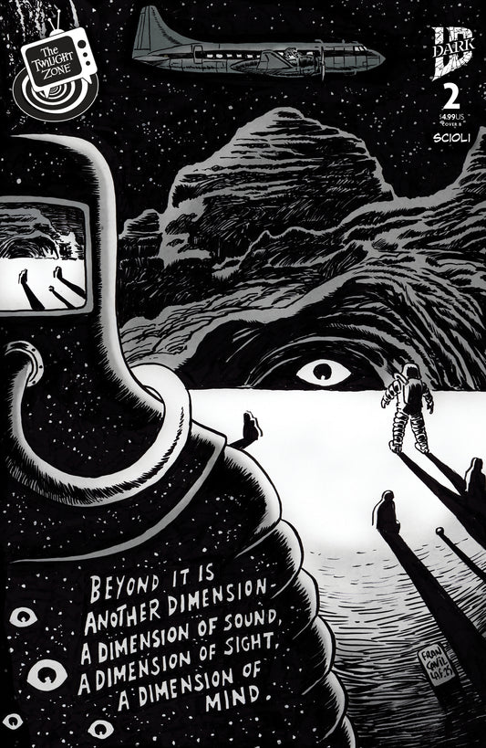 The Twilight Zone #2 Variant B (Francavilla Connecting Cover) (NM)