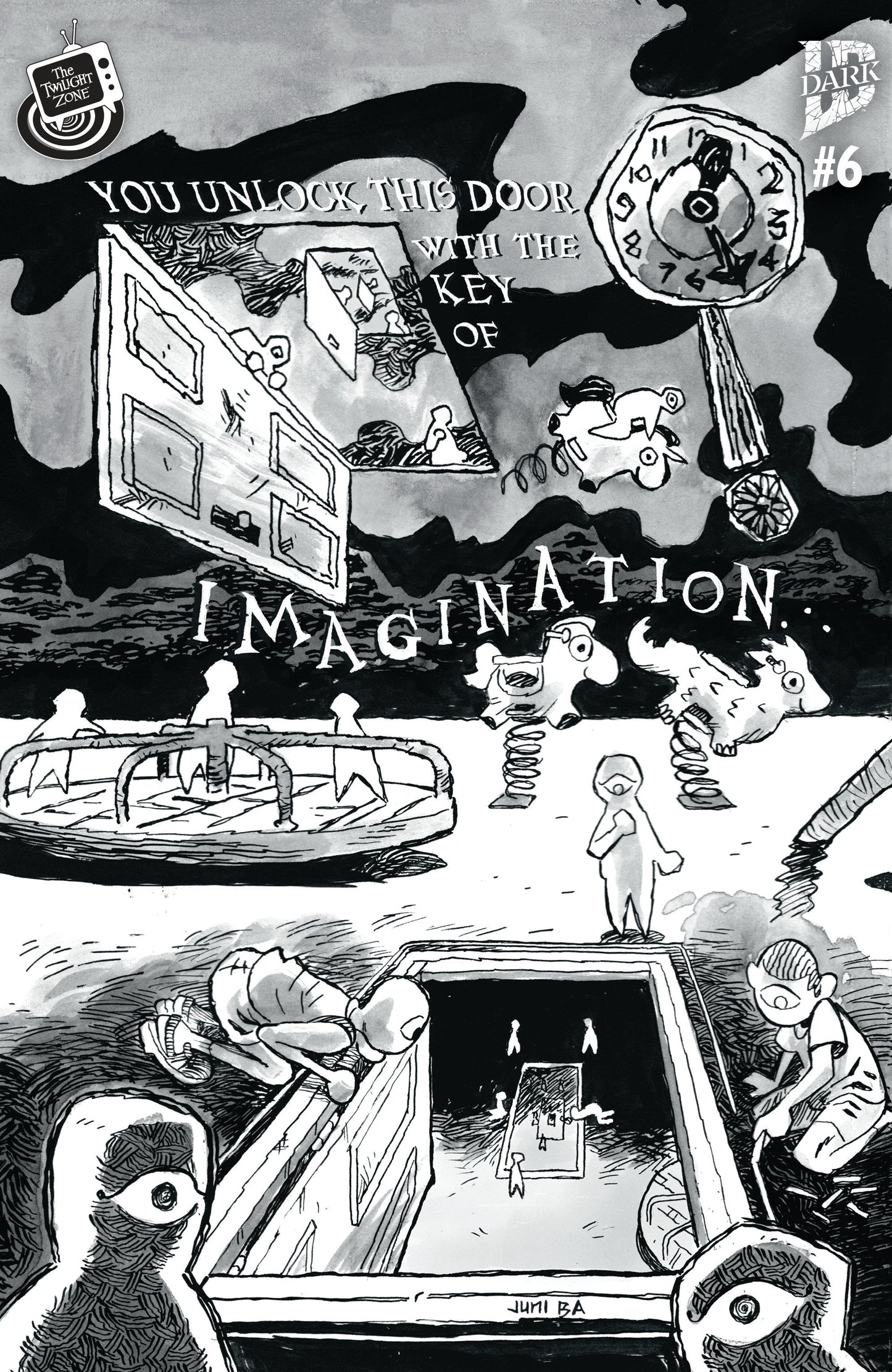The Twilight Zone #6 Variant B (Ba Connecting Cover) (NM)
