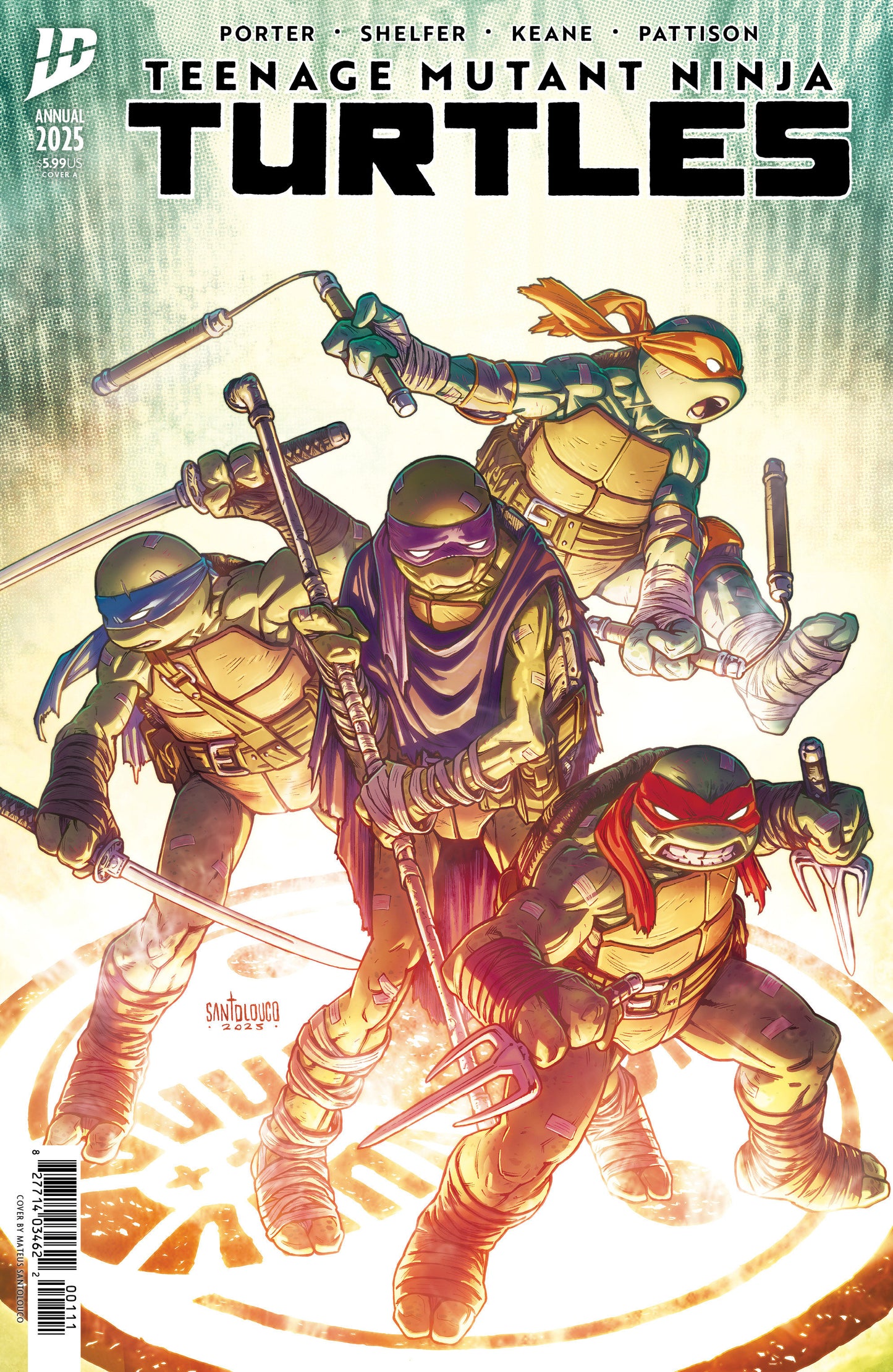 Teenage Mutant Ninja Turtles: Annual 2025 Cover A (Santolouco) (NM)