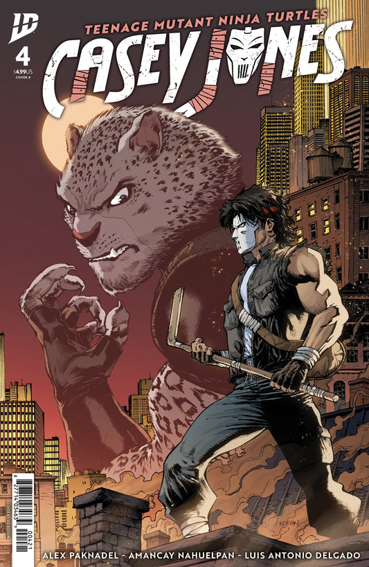 Teenage Mutant Ninja Turtles: Casey Jones #4 Variant B (Kotian) (NM)