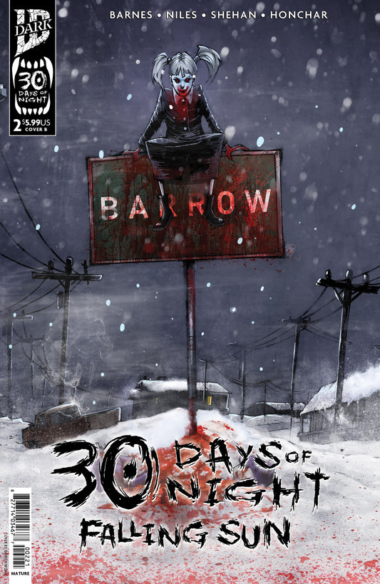 30 Days Of Night: Falling Sun #2 Variant B (Damien Worm) (NM)