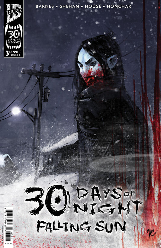 30 Days Of Night: Falling Sun #3 Variant B (Damien Worm) (NM)