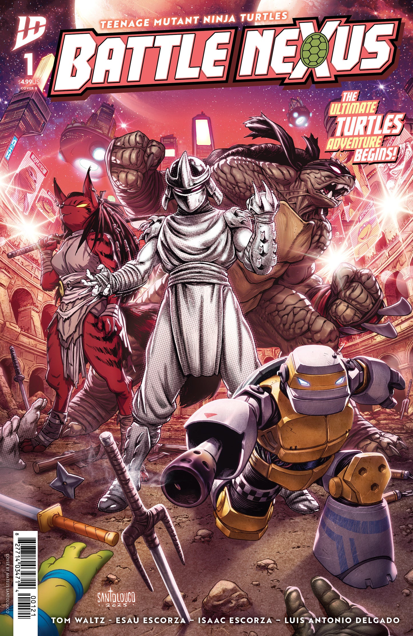 Teenage Mutant Ninja Turtles: Battle Nexus #1 Variant B (Santolouco) (NM)