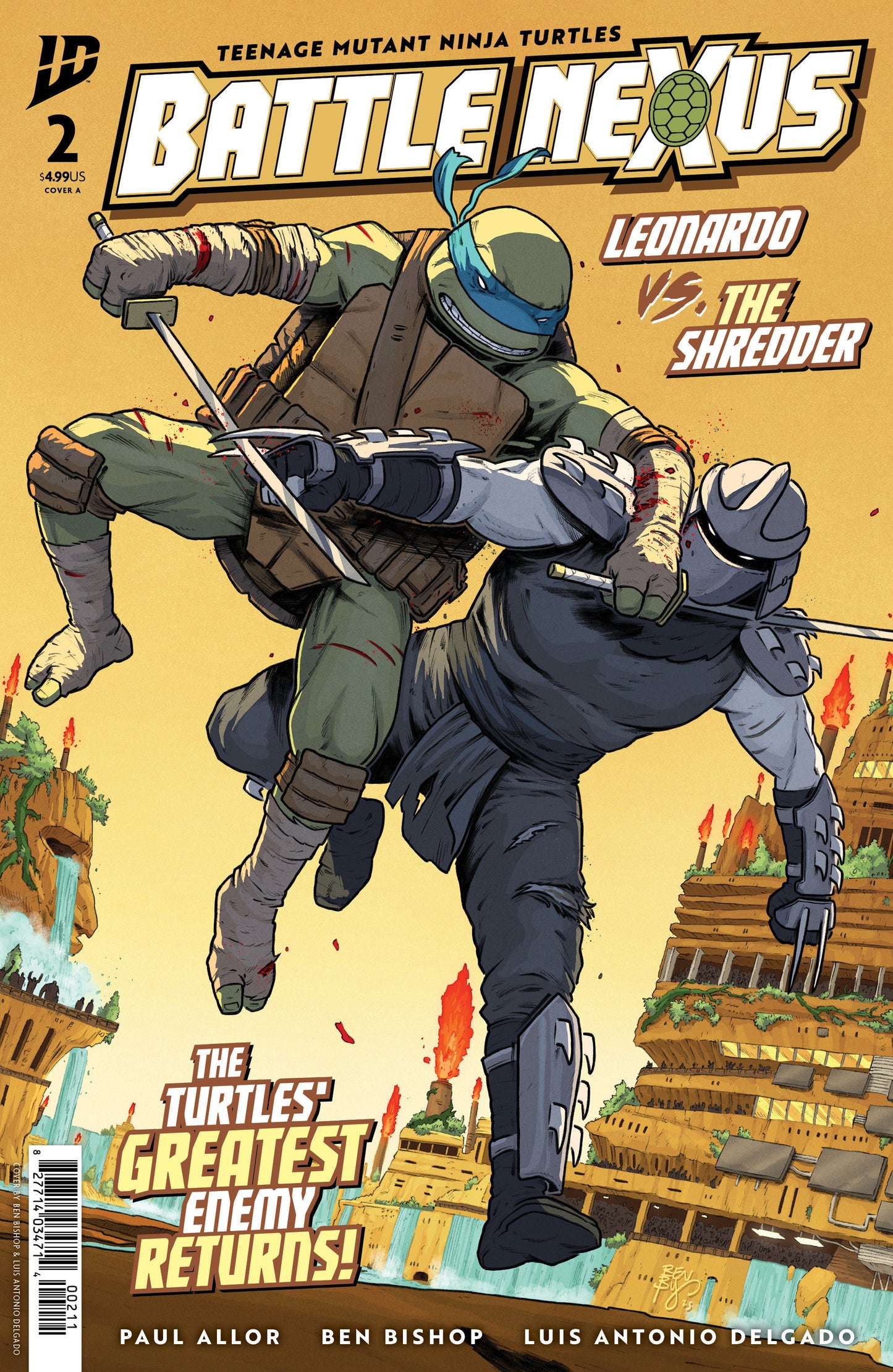 Teenage Mutant Ninja Turtles: Battle Nexus #2 Cover A (Bishop) (NM)