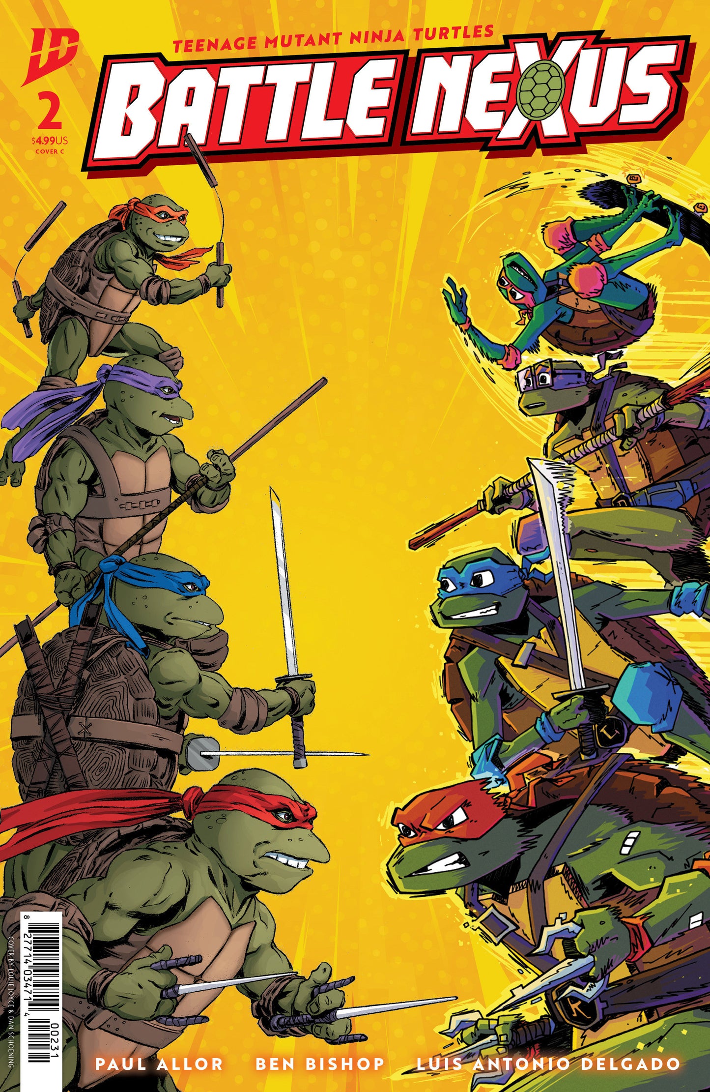 Teenage Mutant Ninja Turtles: Battle Nexus #2 Variant C (Joyce & Schoening) (NM)