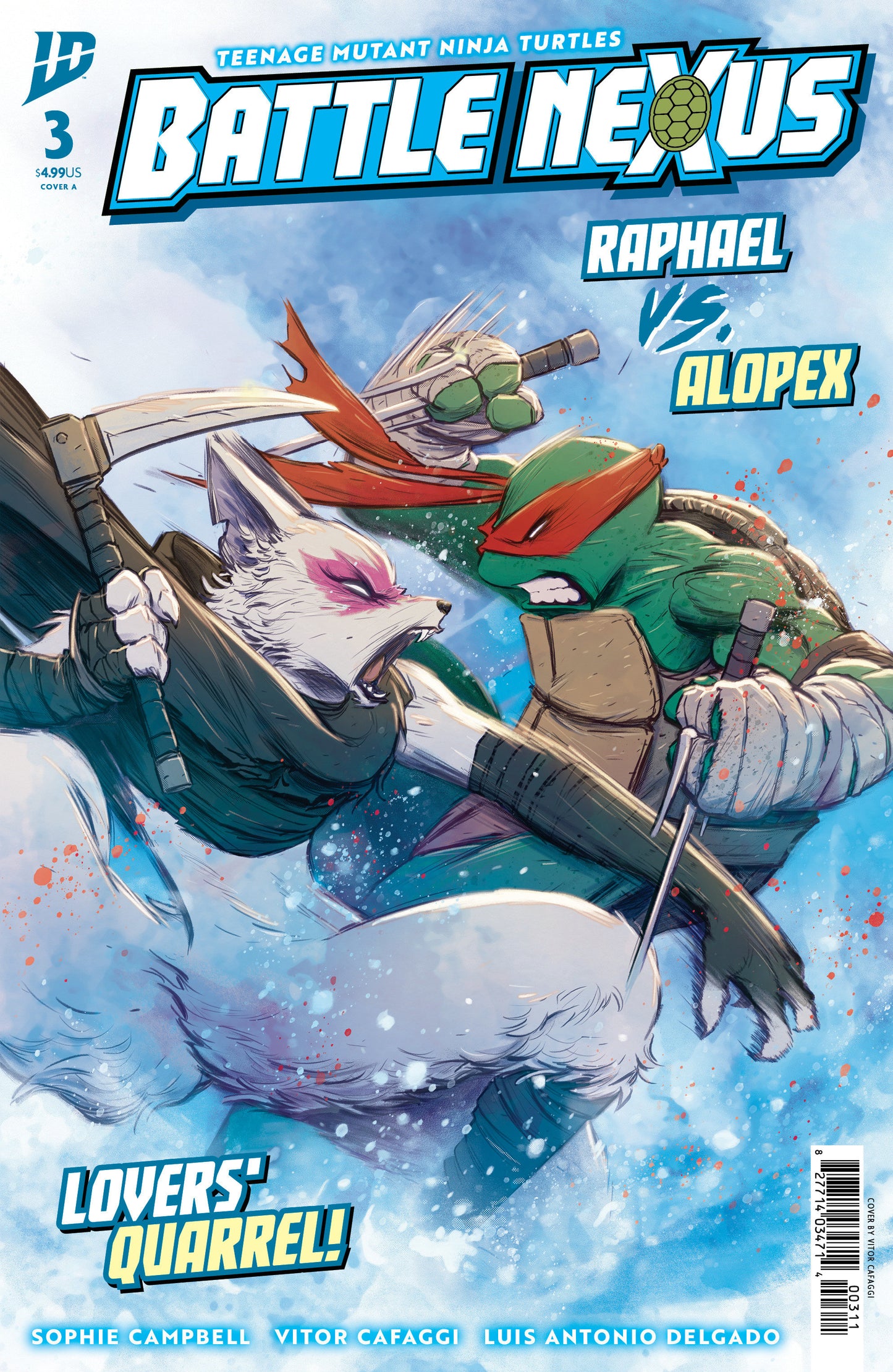Teenage Mutant Ninja Turtles: Battle Nexus #3 Cover A (Cafaggi) (NM)
