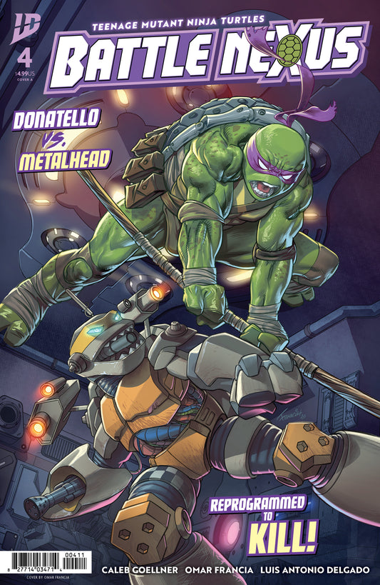 Teenage Mutant Ninja Turtles: Battle Nexus #4 Cover A (Francia) (NM)