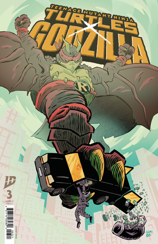 Teenage Mutant Ninja Turtles X Godzilla #3 Variant B (Ba) (NM)