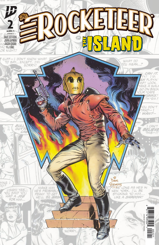 The Rocketeer: The Island #2 Variant B (Stevens) (NM)