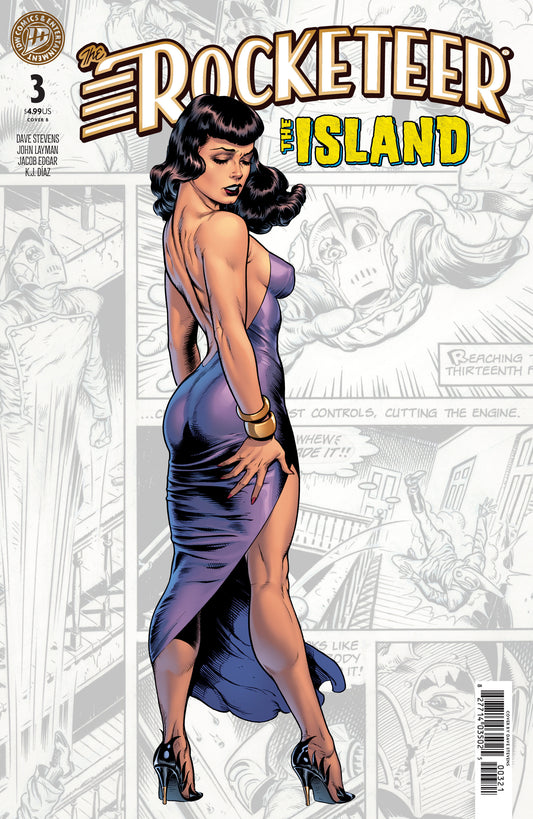 The Rocketeer: The Island #3 Variant B (Stevens) (NM)
