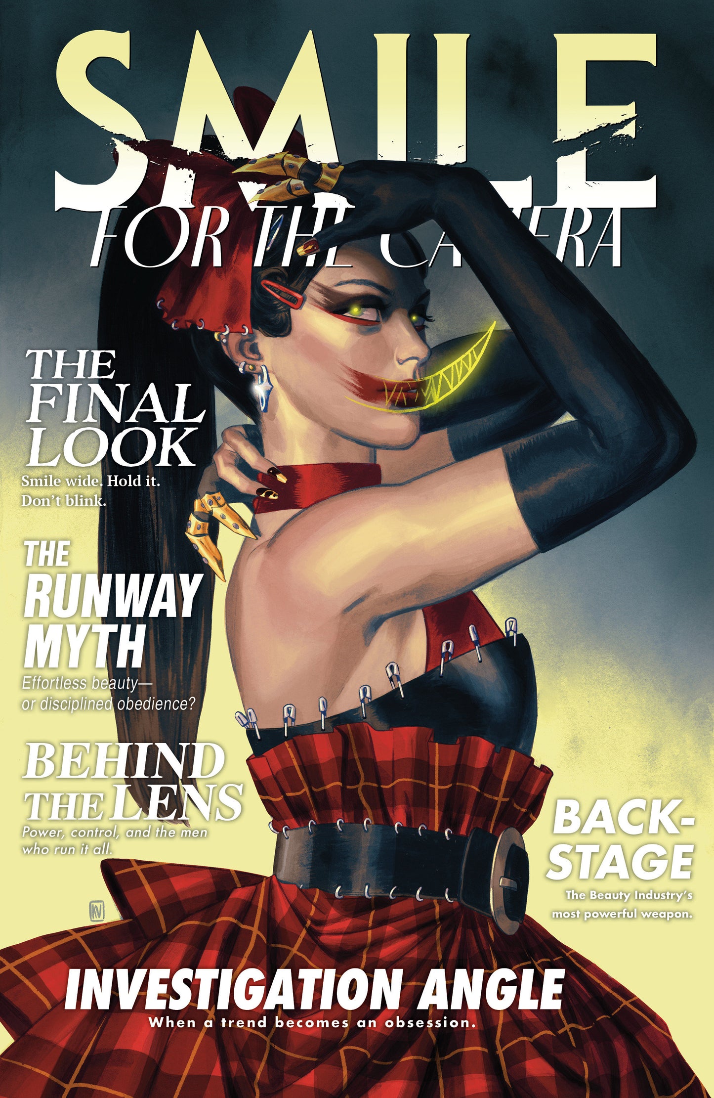 Smile: For The Camera #5 Variant C (Valerio Fashion Magazine Variant) (NM)