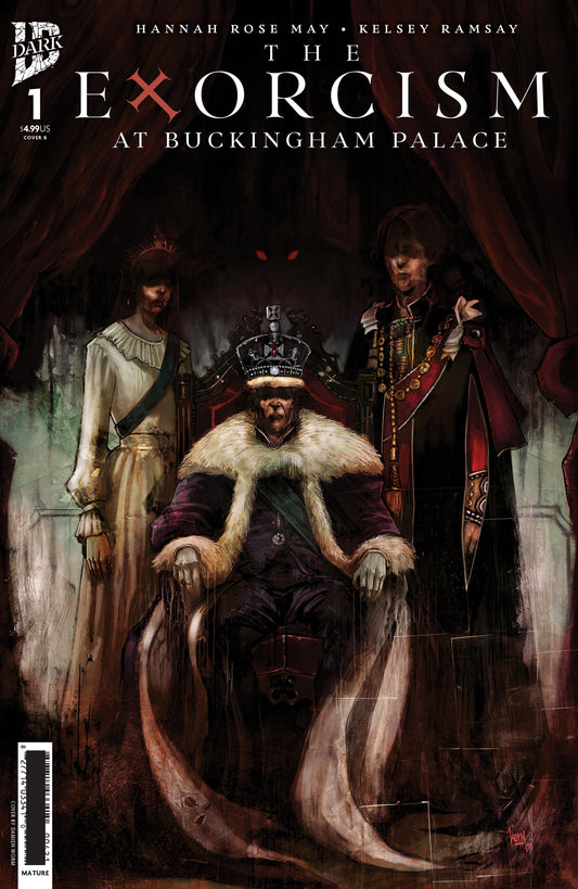 The Exorcism At Buckingham Palace #1 Variant B (Damien Worm) (NM)
