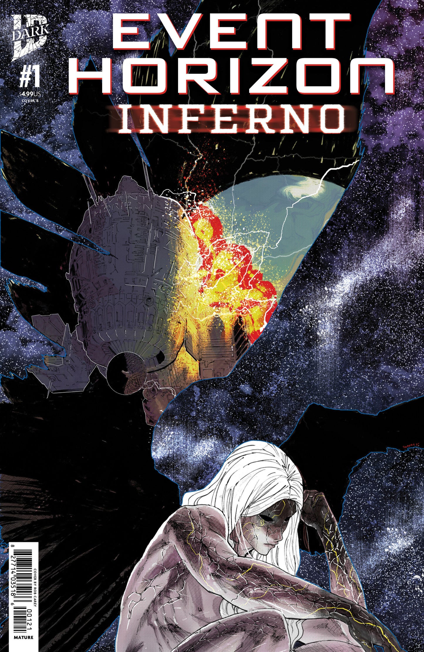 Event Horizon: Inferno #1 Variant B (Carey) (NM)