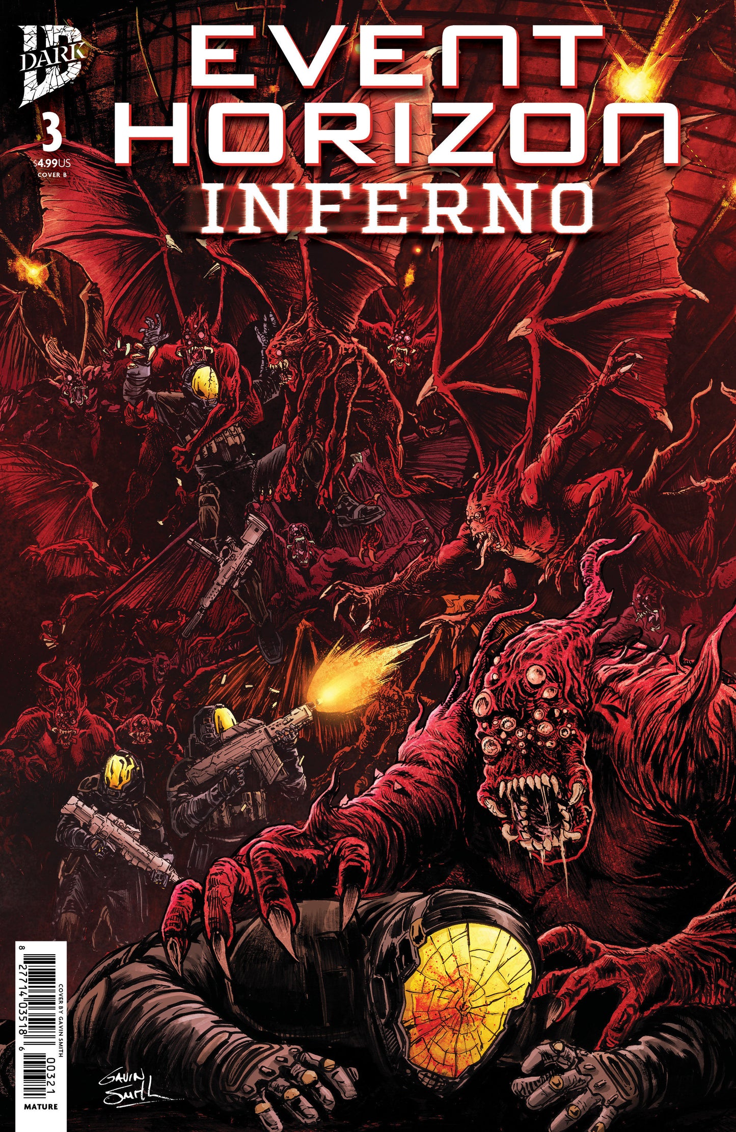 Event Horizon: Inferno #3 Variant B (Smith) (NM)